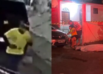 Homem é executado dentro de casa por pistoleiro enquanto assistia ao jogo do Brasil no bairro Compensa