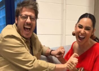 Fábio Porchat e Isabelle Nogueira