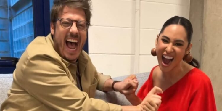 Fábio Porchat e Isabelle Nogueira