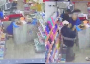 Câmera registra momento em que comerciante é morto com tiro