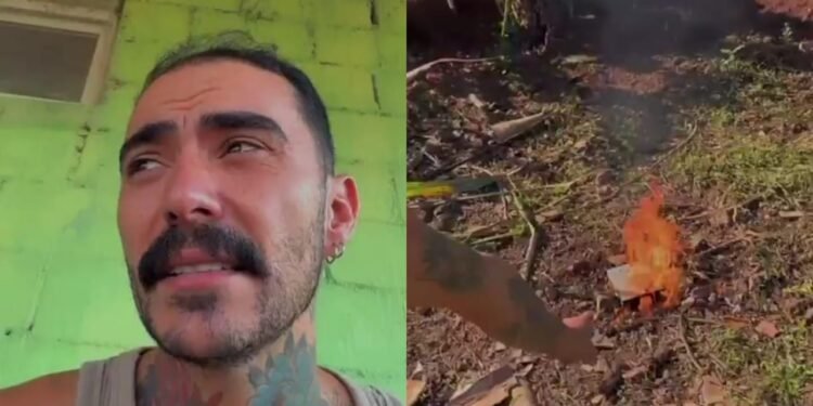 Influenciador que alegou registrar OVNI queima HD com supostas imagens após relatar ameaças