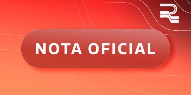 NOTA OFICIAL