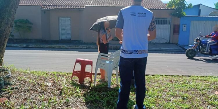MPAM retira cadeiras e geleiras usadas para ‘guardar lugar’ no Bumbódromo antes da data permitida