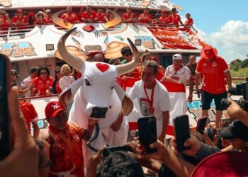 Caravana do MAG desembarca na Ilha da Magia e reforça a torcida do Garantido para o 59º Festival Folclórico