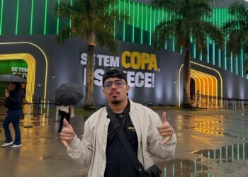 William de Oliveira leva o humor amazonense para a Casa CazéTV e diverte seguidores em São Paulo