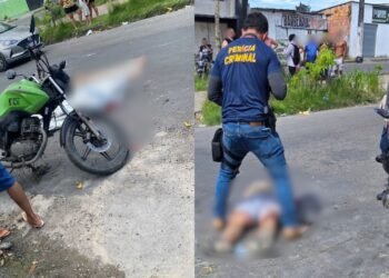 Motociclistas não resistiram aos ferimentos e morreram no local - (Foto: Reprodução/Redes Sociais)