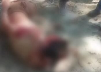 homem agredido por moradores