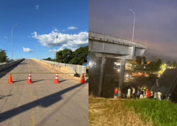 Uma das vítimas realizava transmissão ao vivo minutos antes da Ponte desabar - (Foto: Reprodução/redes Sociais)