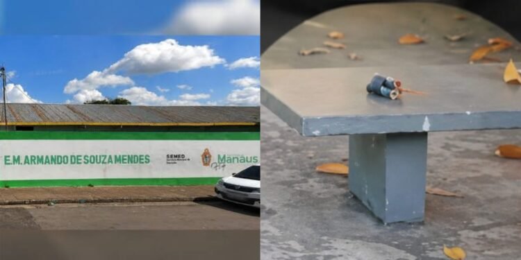 Bomba em escola