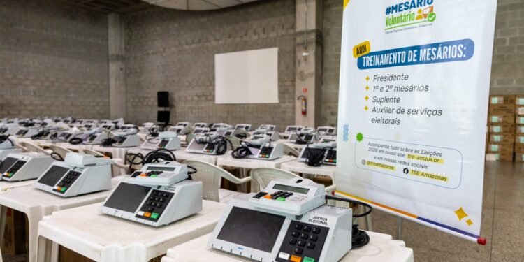 Capacitação de mesários para as Eleições 2026 começa na próxima semana no AM
