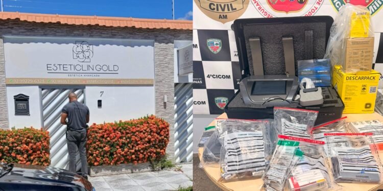 Clínica de estética alvo da PC