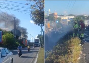 Focos de incêndio atingem três regiões de Manaus e mobilizam bombeiros