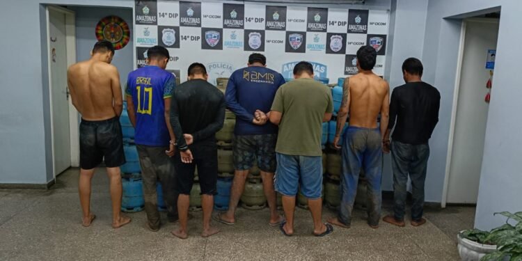 Grupo é preso suspeito de roubar 68 botijas de gás