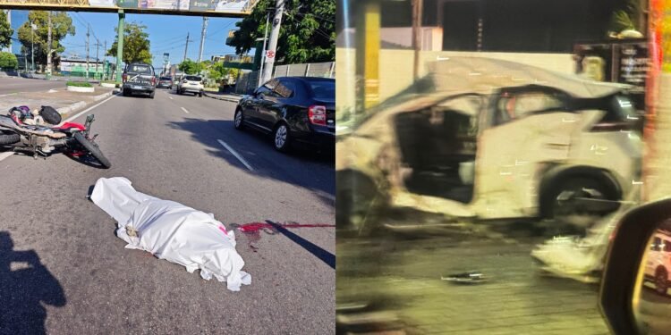 Duas pessoas morrem em acidentes de trânsito registrados somente neste domingo em Manaus