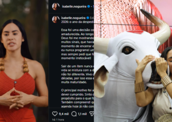 Isabelle Nogueira se despede de item 9 - (Foto: Tunico Santos - Rios de Notícias e Instagram Isabelle Nogueira)