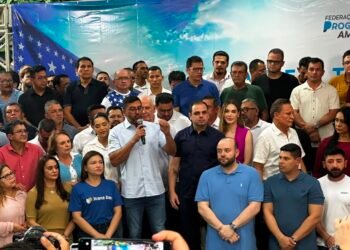 Após aparecer em 4º nas pesquisas, Wilson anuncia pré-candidatura de Cidade ao Governo do AM