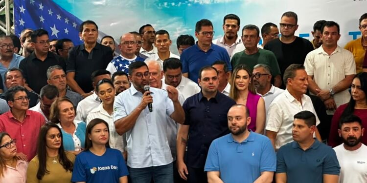 Após aparecer em 4º nas pesquisas, Wilson  anuncia pré-candidatura de Cidade ao Governo do AM