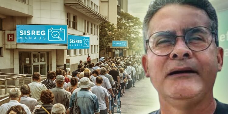 ‘Vou zerar a fila do SISREG’: internautas relembram promessas e criticam declaração de David Almeida