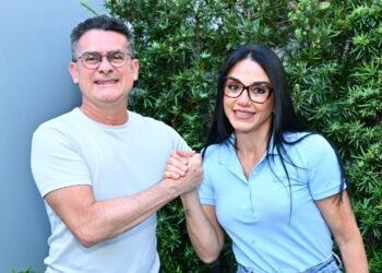 David Almeida anuncia Shádia Fraxe como vice na disputa pelo Governo do Amazonas