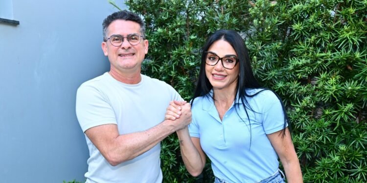 David Almeida anuncia Shádia Fraxe como vice na disputa pelo Governo do Amazonas