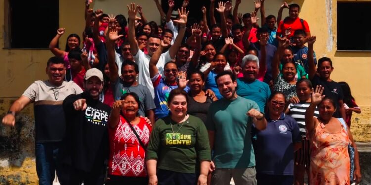 ‘Nunca tivemos um pré-candidato ao governo aqui’: comunidade indígena recebe Maria do Carmo no Alto Rio Negro