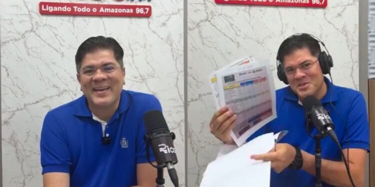 Márcio Azedo anuncia Afrânio Gonçalves como vice e defende famílias tradicionais do Caprichoso em entrevista à Rádio Rios Parintins