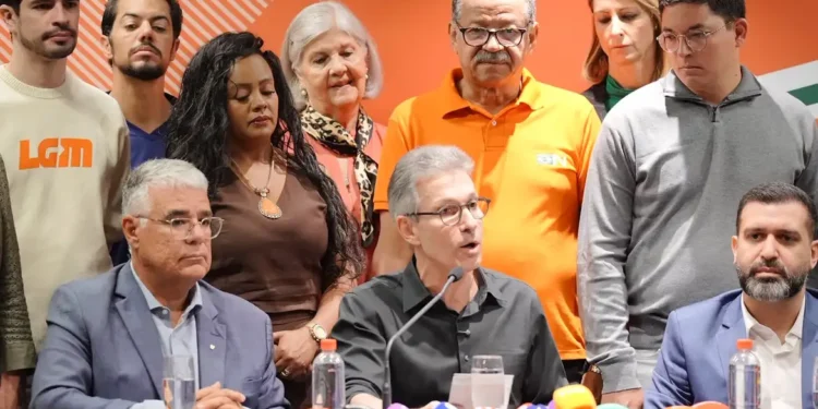 Novo oficializa a candidatura de Romeu Zema à presidência da República