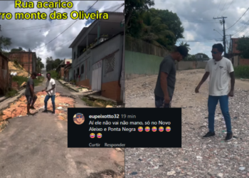 Criador de conteúdo faz criticas a gestão de David Almeida - (Foto: Reprodução/Instagram)