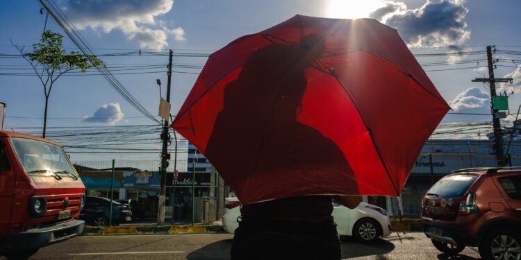 Manaus registra maior temperatura do ano nesta segunda-feira, com 37,3°C