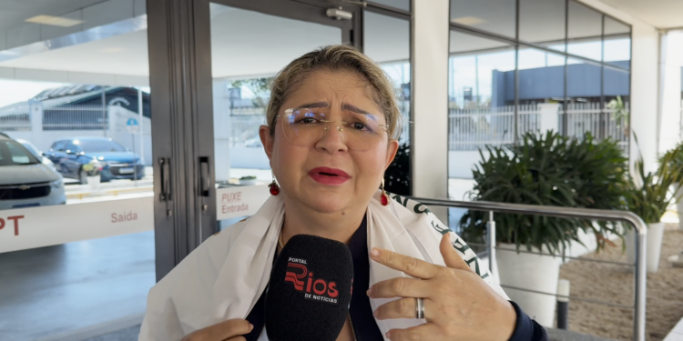 Profissionais da saúde cobram negociação com o Governador do Estado - (Foto: Tunico Santos - Rios de Notícias)