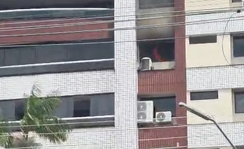 Princípio de incêndio é registrado em edifício no Vieiralves, em Manaus