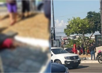 Idosa morre após ser atropelada ao atravessar faixa de pedestres em Manaus