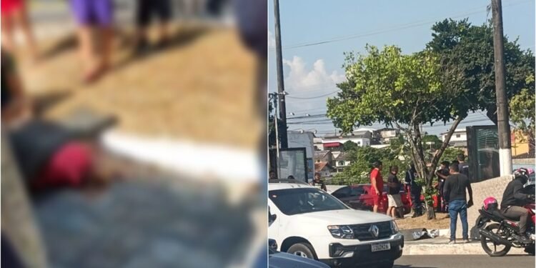 Idosa morre após ser atropelada ao atravessar faixa de pedestres em Manaus