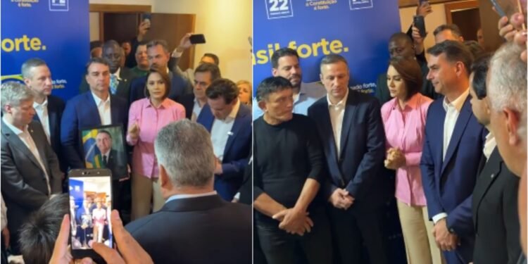 Michelle Bolsonaro defende ‘mãos limpas’ na política durante reunião do PL