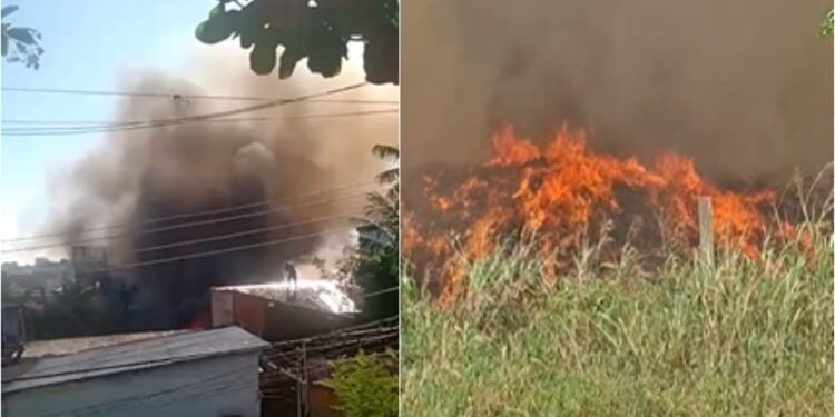 Defesa Civil alerta para riscos de incêndios e orienta população sobre cuidados com a fumaça