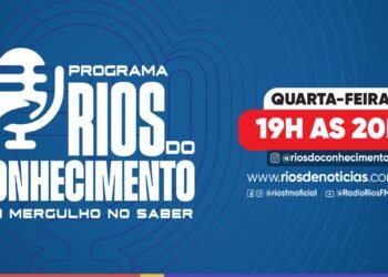 Com visual renovado, Rios do Conhecimento volta à programação da Rios FM nesta quarta para nova temporada