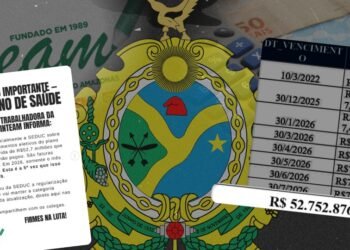 Sinteam denuncia suspensão de plano de saúde da categoria e expõe dívida de R$ 52,7 do Governo do Estado com Hapvida