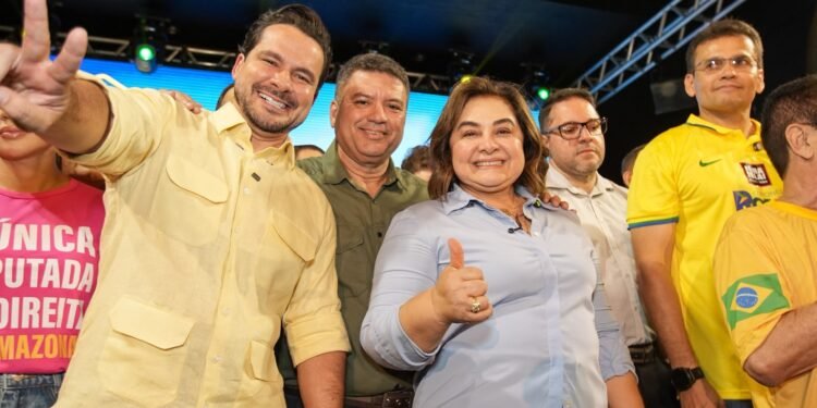 Maria do Carmo confirma Coronel Aníbal como vice e PL oficializa chapa ao Governo do Amazonas