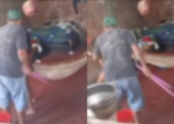 Homem é preso após espancar a própria filha com barras de ferro em Manaus