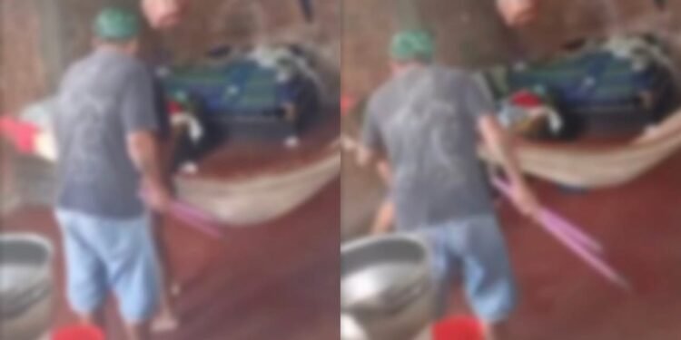 Homem é preso após espancar a própria filha com barras de ferro em Manaus