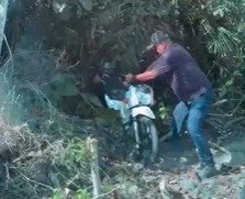 Homem é preso e adolescente é apreendido por furto de motocicleta em Manaus