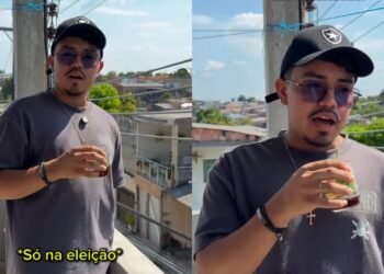 Humorista ironiza realização de asfaltamento durante período eleitoral em Manaus