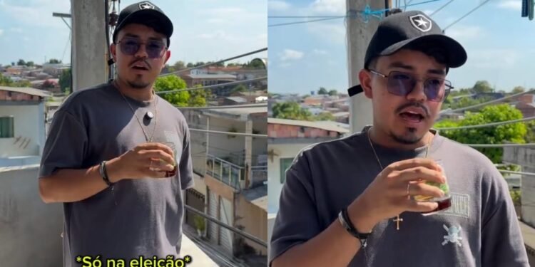 Humorista ironiza realização de asfaltamento durante período eleitoral em Manaus