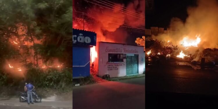 incêndios manaus
