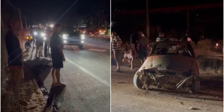 Jovem que seguia para igreja morre após carro capotar na AM-070