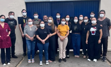 Professores protestam