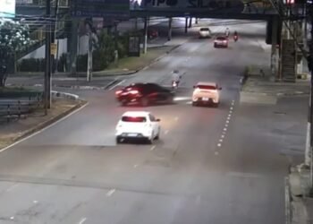 Novo vídeo mostra momento do acidente que matou jovem na avenida Djalma Batista, em Manaus