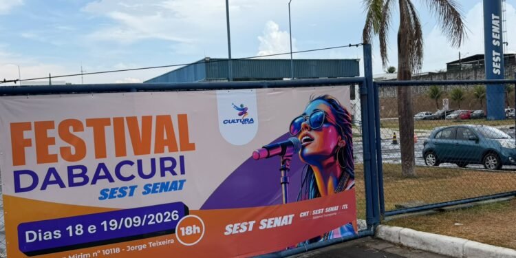 SEST SENAT realiza Festival Dabacuri com cultura, gastronomia e solidariedade na zona Leste de Manaus