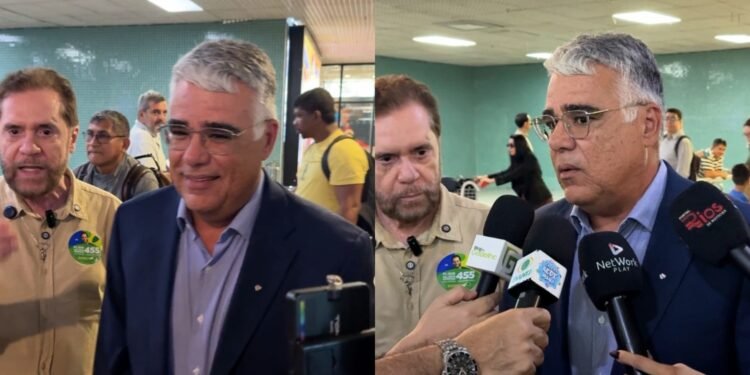 Eleições na Rios: Vice de Zema, Eduardo Girão visita Manaus em agenda de campanha