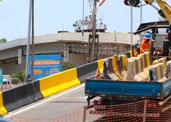 Alça do complexo viário passarão está prevista para ser entregue nesta quinta, 17 - (Foto: Tunico Santos - Rios de Notícias)